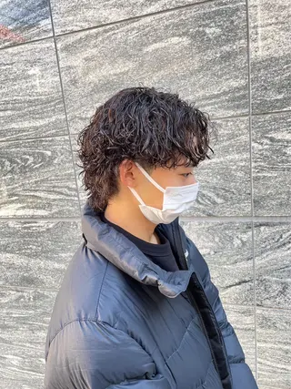 パーマ メンズ 🔥メンズカット＋ パーマの達人🔥のヘアスタイル