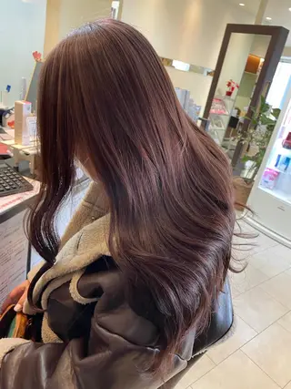 ロング 天王寺ハイトーン rinkaのヘアスタイル