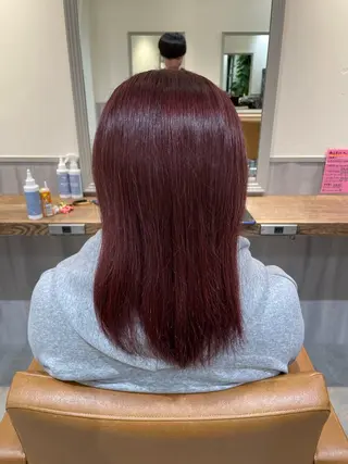 カラー 浅香 諒太のヘアスタイル