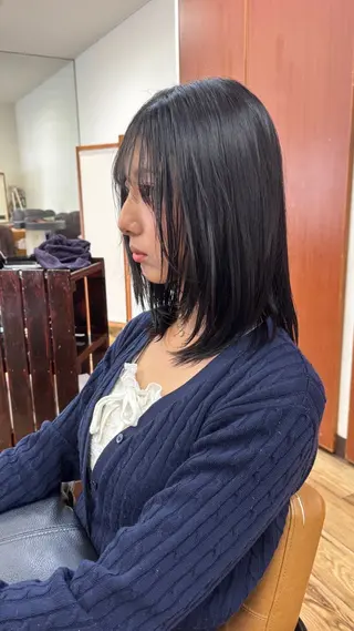 ミディアム 山本 雅也のヘアスタイル