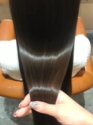 ロング カラー 髪質改善 /絹髪🫧ゆたかのヘアスタイル