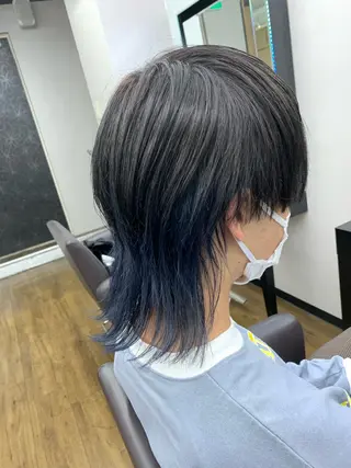 メンズ 奥本 侑 髪質改善、ツヤ髪のヘアスタイル