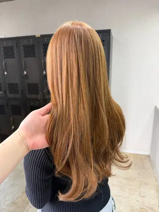 カラー ルシ🎨/ハイトーン デザイン/髪質改善のヘアスタイル