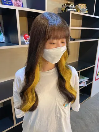 ロング カラー パーマ ヘアアレンジ メンズ キッズ ネイル マツエク・マツパ アイブロウ メンズ特化 しゅうへいのヘアスタイル