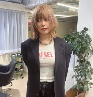 カラー 河原 楓樹のヘアスタイル