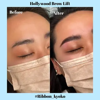 アイブロウ Ribbon京都駅前店所属・KYOKO 🖤の眉毛・アイブロウイメージ