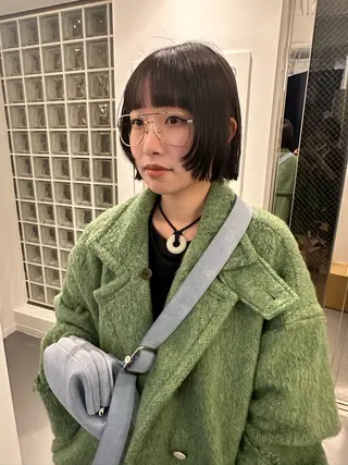 ショート ボブ/似合わせカット /ニュアンスカラーのヘアスタイル