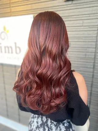 ロング カラー 美容室Limb所属・髪質改善/縮毛/小林 水葵のヘアスタイル
