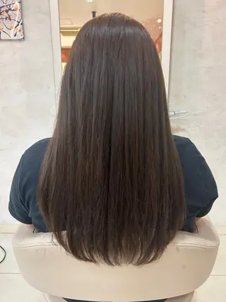 ロング カラー RayField かおるのヘアスタイル