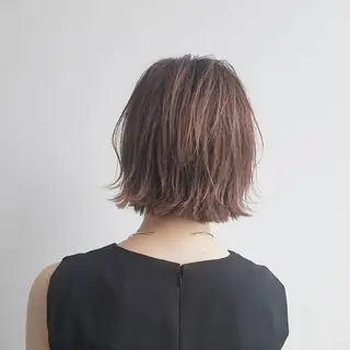 ショート カラー パーマ ネイル ヘアアレンジ マツエク・マツパ iplus まつげ、眉毛、耳つぼのマツエク・マツパデザイン