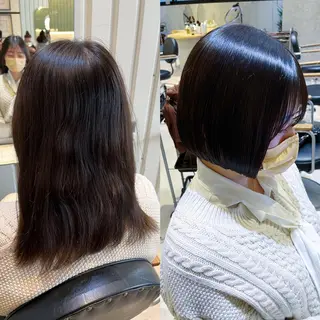 ショート 髪質改善ケア🤍小川 友香のヘアスタイル