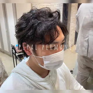 パーマ メンズ 似合う髪型が 分からない方へのヘアスタイル