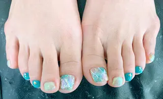 ネイル ⭐︎休業中の練習⭐︎ JNA認定講師髙橋のネイルデザイン