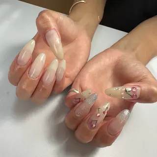 ネイル 自爪育成ネイリスト✨ Mokaのネイルデザイン