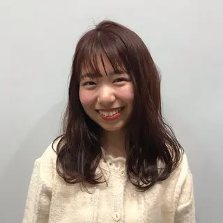 ロング 壁谷  加保理のヘアスタイル