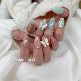 ロング ネイルJaol 池袋のネイルデザイン