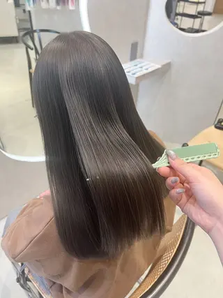 福島 果音のヘアスタイル