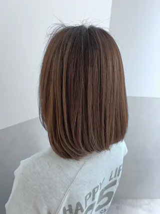 ミディアム 🍀ナガヤマ ヒデアキ🍀のヘアスタイル