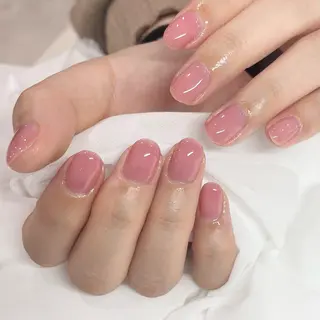 ネイル パラジェルネイル 大人可愛/シンプルのネイルデザイン