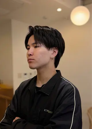 メンズ アイブロウ Mori / 福島 大人メンズ・パーマのヘアスタイル