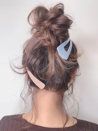 セミロング ヘアアレンジ 櫛部洸貴/ 頭皮改善、髪質改善のヘアスタイル