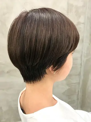 ショート カラー ショート・ボブ 徳竹淳一のヘアスタイル
