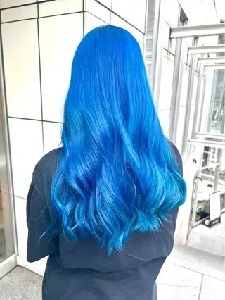 ロング カラー ヘアアレンジ 🌈インナーカラー ‘ショウマ’🌈のヘアスタイル