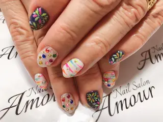 ネイル amour えりのネイルデザイン