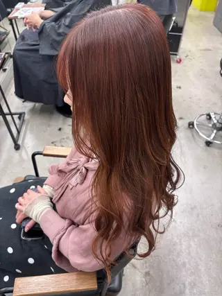 ロング カラー 鈴木 ちさきのヘアスタイル