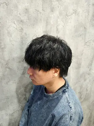 パーマ 🇰🇷ダウンパーマ 毛流れヘア🪽藤原のヘアスタイル