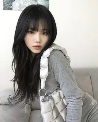 ロング カラー 💕トレンドうる艶髪 💕TUNE銀座のヘアスタイル