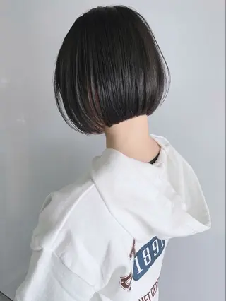 ショート rina/岐阜/可児 透明感カラーのヘアスタイル