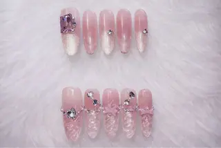 ネイル 渋谷T&B りお ロング無制限中💫のネイルデザイン