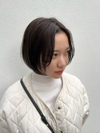 ショート カラー ヘアアレンジ 「sumi」 AMIのヘアスタイル
