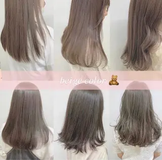 ロング カラー ヘアアレンジ ayaka 🍨のマツエク・マツパデザイン