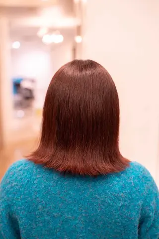 ミディアム カラー Lazo/ 原弥和子のヘアスタイル