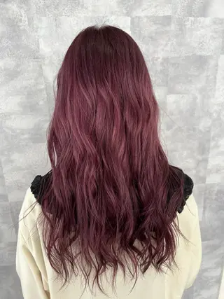 ロング カラー レイヤーカット ✨藤原のヘアスタイル