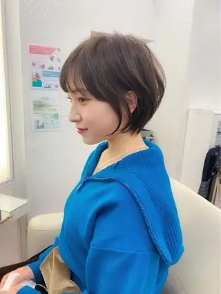 ショート ショート/レイヤー カット/服部タカノリのヘアスタイル