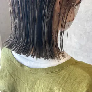 ミディアム カラー ヘアアレンジ 🌻あいり merci.🌻のヘアスタイル