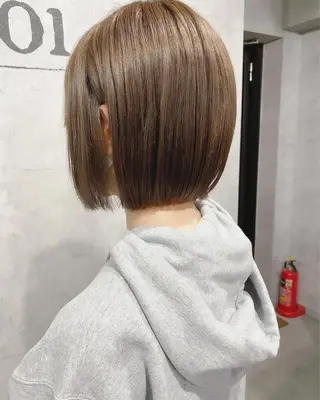 ショート カラー ボブ　ショート 特化 迫田紘史のヘアスタイル