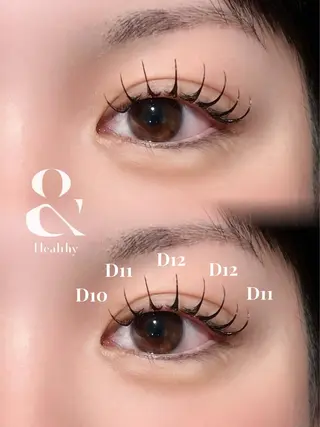 マツエク・マツパ H  eyelash ⌇𝐦𝐢𝐮 ☽のマツエク・マツパデザイン