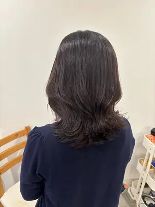 ミディアム カラー 💖韓国風艶髪ヘア 💖EREN🦋のヘアスタイル