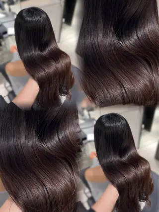 ロング レイヤー×艶髪🤎. 𝜗𝜚hitomiのヘアスタイル