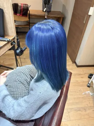 ミディアム カラー 🫧ブリーチ×透明感 カラー🎀ココカラのヘアスタイル