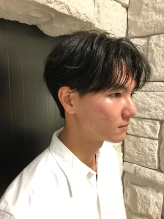 パーマ ヘアアレンジ メンズ メンズ特化✂️栗原 侑也のヘアスタイル
