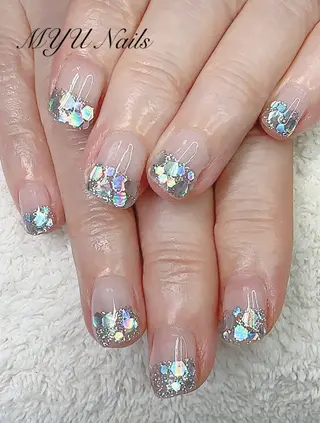 ネイル ニュアンスネイル🌈 MYU Nailsのネイルデザイン