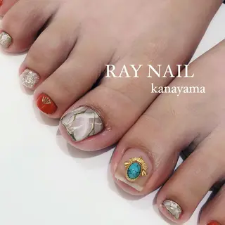 ネイル Arowa 伊田のネイルデザイン