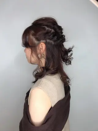 ヘアアレンジ ✂️似合わせの魔術師 石田一樹✂️のヘアスタイル