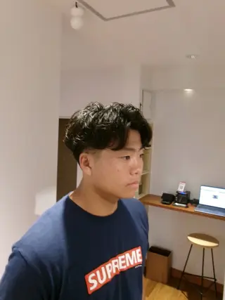 ショート メンズ メンズカット 髙橋創のヘアスタイル