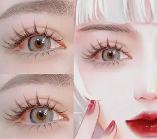 マツエク・マツパ 🌹みなみ🌹 清末のマツエク・マツパデザイン